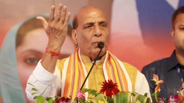 Rajnath Singh in Ranchi